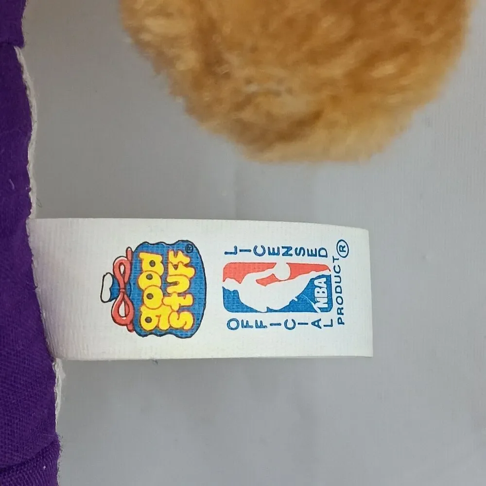 NBA LA Lakers Bear Mascot Good Stuff Plush Official Licensed Vintage 1993